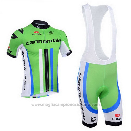 2013 Abbigliamento Ciclismo Cannondale Campione Estonia Manica Corta e Salopette